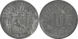 World Coins - Germany, Stadt Hassfurt, 10 Pfennig, 1917, , Zinc