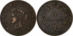 World Coins - Coin, France, Cérès, 5 Centimes, 1886, Paris, , Bronze, KM:821.1
