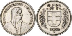 World Coins - Coin, Switzerland, 5 Francs, 1932, Bern, , Silver, KM:40