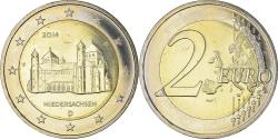 World Coins - Germany, 2 Euro, Niedersachsen, 2014, Stuttgart, , Bi-Metallic, KM:New