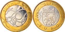 World Coins - Finland, 5 Euro, 2011, Vantaa, , Bi-Metallic, KM:161