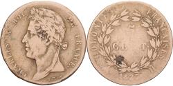 World Coins - French Colonies, Charles X, 5 Centimes, 1827, La Rochelle, Bronze,