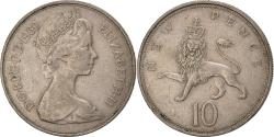 World Coins - Great Britain, Elizabeth II, 10 New Pence, 1969, Copper-nickel,