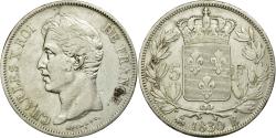 World Coins - Coin, France, Charles X, 5 Francs, 1830, Rouen, , Silver, KM:728.2