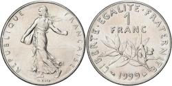 World Coins - France, Semeuse, Franc, 1999, Paris, O.Roty, , Nickel, KM:925.1, Le