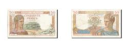 World Coins - Banknote, France, 50 Francs, 50 F 1934-1940 ''Cérès'', 1935, 1935-01-17