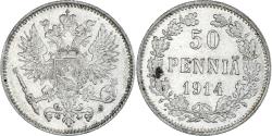 World Coins - Coin, Finland, Nicholas II, 50 Penniä, 1914, Helsinki, , Silver