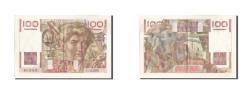 World Coins - Banknote, France, 100 Francs, 100 F 1945-1954 ''Jeune Paysan'', 1954