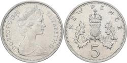 World Coins - Great Britain, Elizabeth II, 5 New Pence, 1969, Copper-nickel, , KM:911