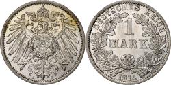World Coins - GERMANY - EMPIRE, Wilhelm II, Mark, 1914, Berlin, Silver, , KM:14