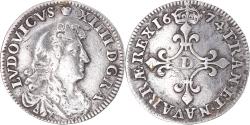 World Coins - Coin, France, Louis XIV, 4 Sols des Traitants, 1674, Vimy, , Silver