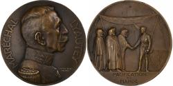 World Coins - Morocco, Medal, Maréchal Lyautey, Pacification du Maroc, 1925, Bronze, Dropsy