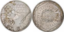 World Coins - France, 10 Euro, Pays de la Loire, 2010, Paris, , Silver, KM:1665