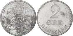 World Coins - Coin, Denmark, 2 Öre, 1969