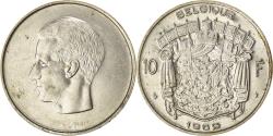 World Coins - Coin, Belgium, 10 Francs, 10 Frank, 1969, Brussels, , Nickel, KM:155.1