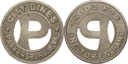 Us Coins - United States, Parkersburg City Lines, Token