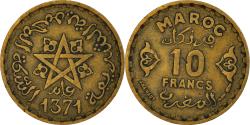 World Coins - Coin, Morocco, 10 Francs, 1371