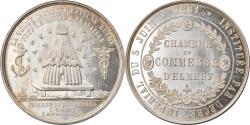 World Coins - France, Token, Chambre de Commerce d'Elbeuf, 1861, Lecomte, , Silver