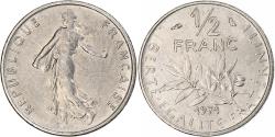 World Coins - France, Semeuse, 1/2 Franc, 1971, Monnaie de Paris, , Nickel, KM:931.1