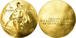 World Coins - France, Medal, Hommage du Conseil Général de la Haute-Loire, 1983,