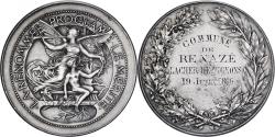 World Coins - France, Medal, La Renomée proclame le Mérite, 1896, Silver,