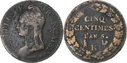 World Coins - France, 5 Centimes, Dupré, AN 5, Orléans, Bronze, , Gadoury:126