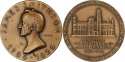 Us Coins - United States, Medal, James Smithson, 1965, Bronze, Vincze,