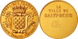 World Coins - France, Medal, Ville de Saint-Denis, Betannier, , Gilt Bronze