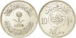 World Coins - Coin, Saudi Arabia, UNITED KINGDOMS, 10 Halala, 2 Ghirsh, 1980/AH1400