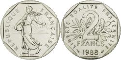 World Coins - Coin, France, Semeuse, 2 Francs, 1988, Paris, , Nickel, KM:942.1