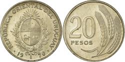 World Coins - Coin, Uruguay, 20 Pesos, 1970, Santiago, , Copper-Nickel-Zinc, KM:56