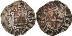 World Coins - Coin, France, Touraine, Denier, 1150-1200, Saint-Martin de Tours,