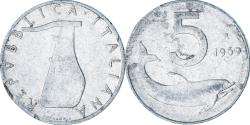 World Coins - Italy, 5 Lire, 1969