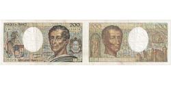 World Coins - France, 200 Francs, Montesquieu, Y.071, EF(40-45)