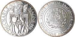 World Coins - Coin, France, Charlemagne, 100 Francs, 1990, , Silver, KM:982