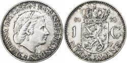 World Coins - Netherlands, Juliana, Gulden, 1958, Silver, , KM:184