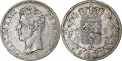 World Coins - France, Charles X, 5 Francs, 1826, Perpignan, Silver, , Gadoury:643
