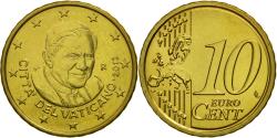World Coins - VATICAN CITY, 10 Euro Cent, 2013, , Brass, KM:385