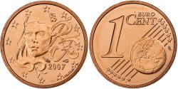 World Coins - France, Euro Cent, BU, 2007, MDP, Copper Plated Steel, , KM:1282