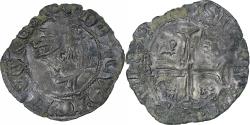 World Coins - France, Louis XI, Liard au dauphin, 1467-1483, Limoges, Billon,
