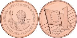 World Coins - Vatican, Benedict XVI, 1 Centime, Trial, 2009, Waldaschaff, Copper,