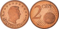 World Coins - Luxembourg, 2 Euro Cent, 2004, Utrecht, , Copper Plated Steel, KM:76