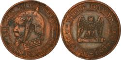 World Coins - France, Token, Napoléon III, Satirique, Bataille de Sedan, Undated (1870)