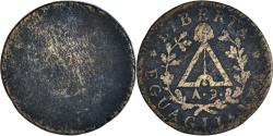 World Coins - Coin, ITALIAN STATES, PIEDMONT REPUBLIC, 2 Soldi, AN 9, Torino, , Bronze