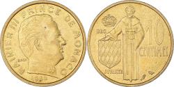 World Coins - Coin, Monaco, Rainier III, 10 Centimes, 1962, Paris, , Aluminum-Bronze