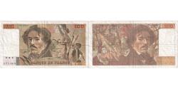 World Coins - France, 100 Francs, Delacroix, N.222975468, VF(30-35)