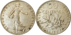 World Coins - Coin, France, Semeuse, 50 Centimes, 1899, Paris, , Silver, KM:854