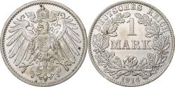 World Coins - GERMANY - EMPIRE, Wilhelm II, Mark, 1914, Berlin, Silver, , KM:14