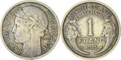 World Coins - Coin, France, Morlon, Franc, 1935, , Aluminum-Bronze, KM:885
