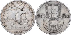 World Coins - Portugal, 10 Escudos, 1955, Silver, , KM:586